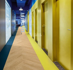 Forbo Allura Material 63484DR7-63484DR5 mustard фото 2 | FLOORDEALER